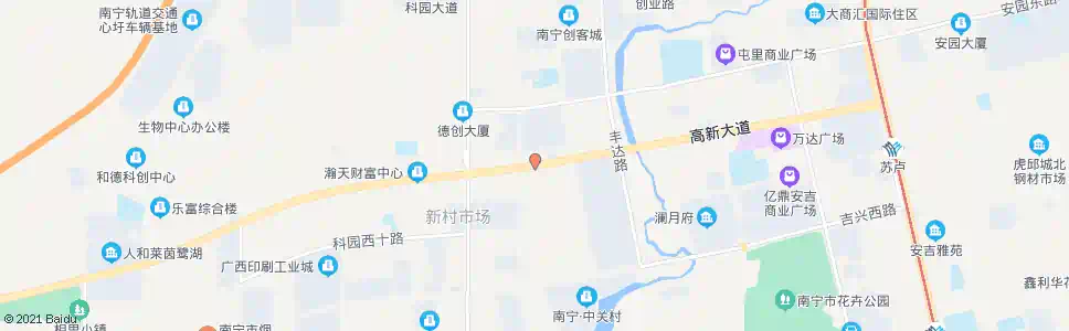 南宁滨河高新路口_公交站地图_南宁公交_妙搜公交查询2025
