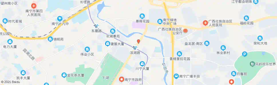 南宁滨湖长湖路口_公交站地图_南宁公交_妙搜公交查询2025