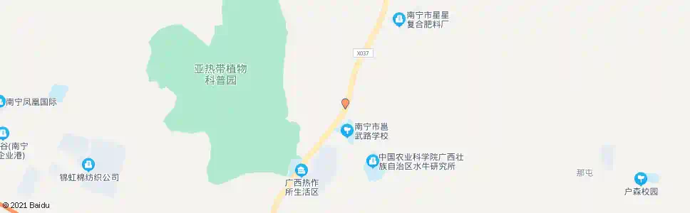 南宁畜牧所路口_公交站地图_南宁公交_妙搜公交查询2025