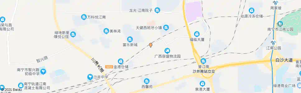 南宁南站车辆段_公交站地图_南宁公交_妙搜公交查询2025
