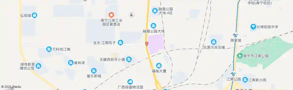 南宁沙井亭洪路口_公交站地图_南宁公交_妙搜公交查询2025