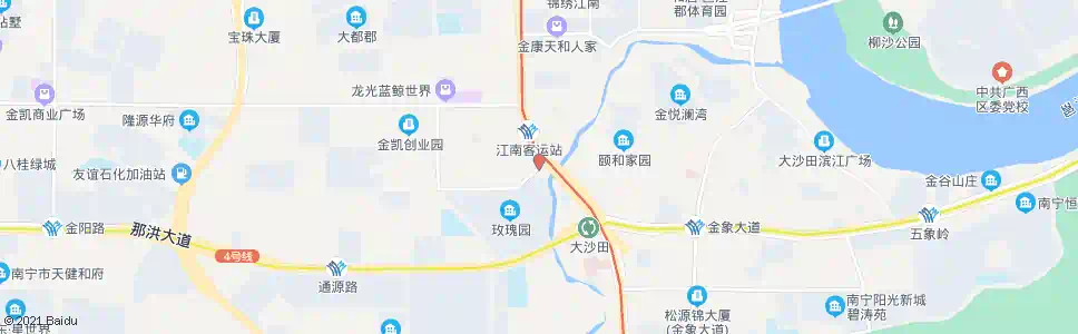 南宁迎凯星光路口_公交站地图_南宁公交_妙搜公交查询2025