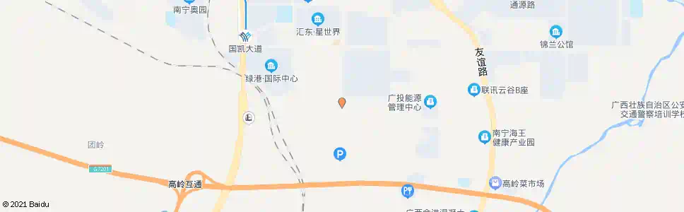 南宁高岭金阳路口_公交站地图_南宁公交_妙搜公交查询2025