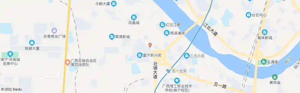南宁莫屋坡_公交站地图_南宁公交_妙搜公交查询2025