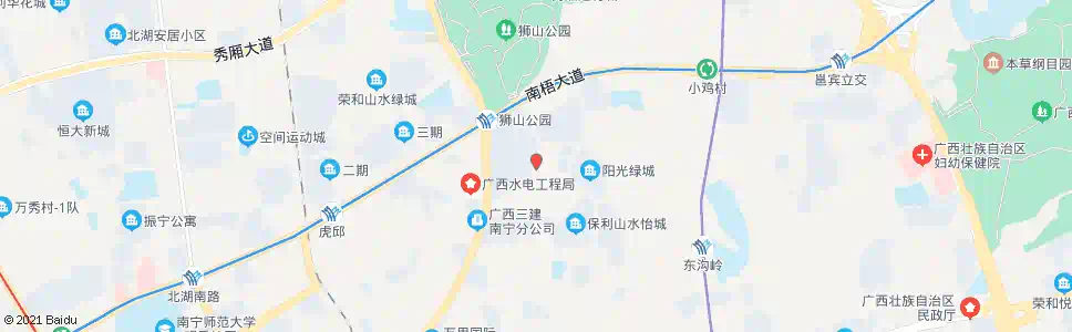 南宁兴望路_公交站地图_南宁公交_妙搜公交查询2025