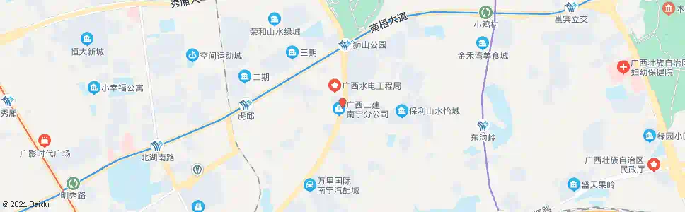 南宁望州兴望路口_公交站地图_南宁公交_妙搜公交查询2025
