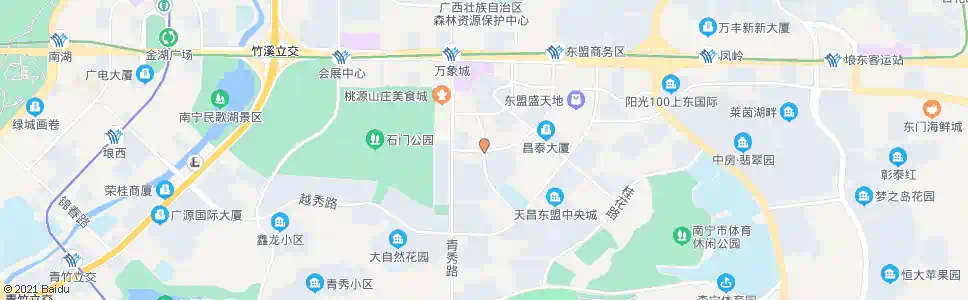 南宁中柬中泰路口_公交站地图_南宁公交_妙搜公交查询2025