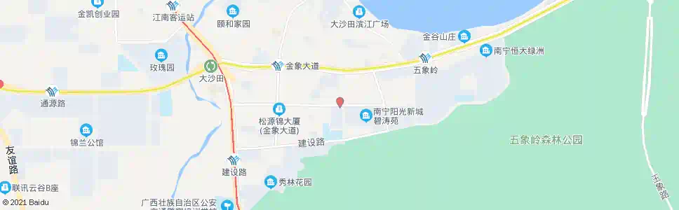 南宁德政荣光路口_公交站地图_南宁公交_妙搜公交查询2025