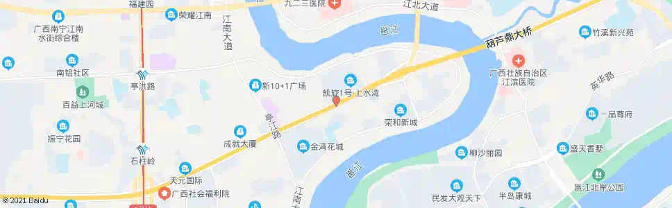 南宁白沙市场_公交站地图_南宁公交_妙搜公交查询2025
