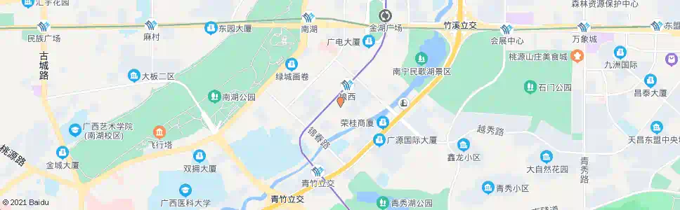 南宁桂春金浦路口_公交站地图_南宁公交_妙搜公交查询2025