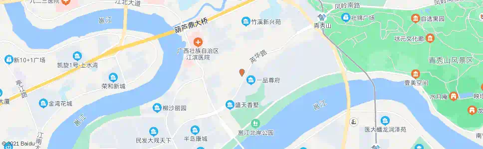 南宁青秀公安分局_公交站地图_南宁公交_妙搜公交查询2025