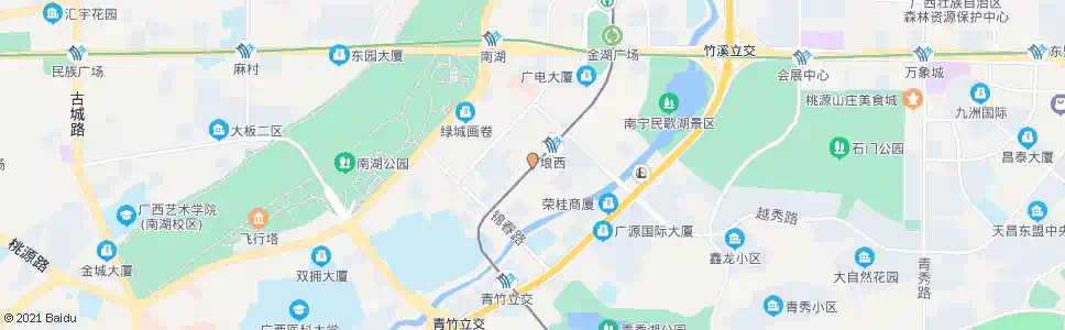 南宁金湖桂春路口_公交站地图_南宁公交_妙搜公交查询2025