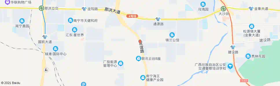南宁友谊国凯路口_公交站地图_南宁公交_妙搜公交查询2025