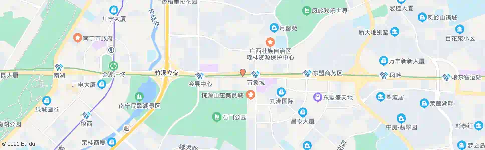南宁石门森林公园(临时取消)_公交站地图_南宁公交_妙搜公交查询2025