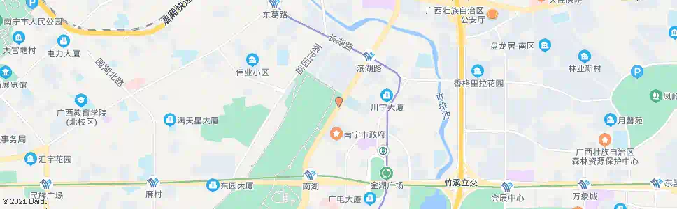 南宁滨湖碧湖路口_公交站地图_南宁公交_妙搜公交查询2025