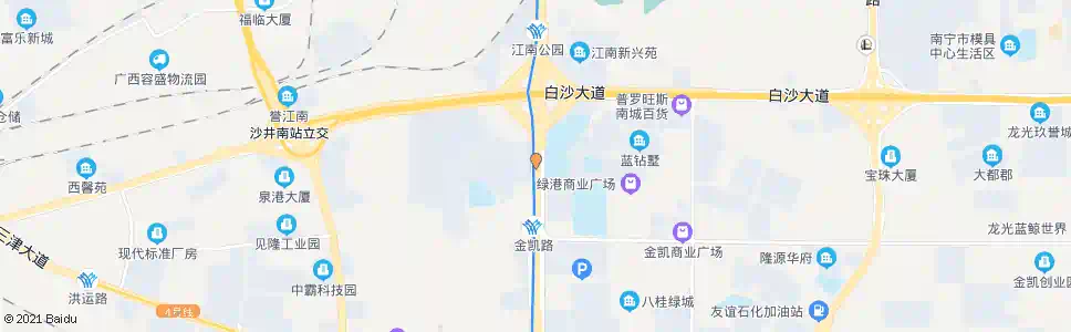 南宁壮锦槎路口_公交站地图_南宁公交_妙搜公交查询2025