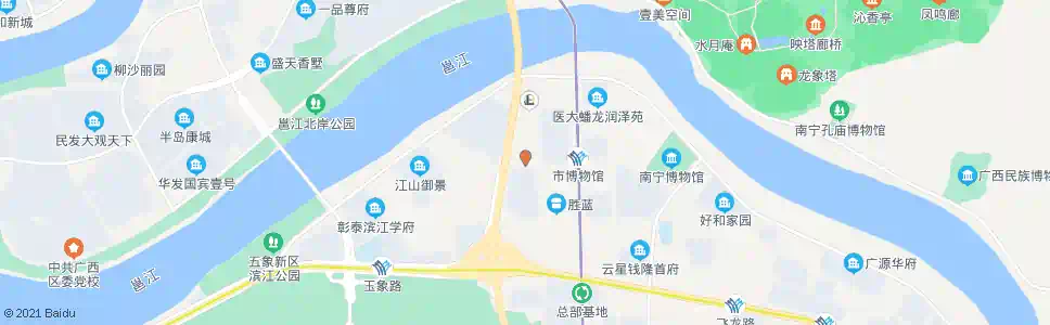 南宁博艺龙村路口_公交站地图_南宁公交_妙搜公交查询2025