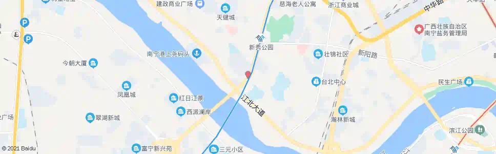 南宁英华桥北_公交站地图_南宁公交_妙搜公交查询2025