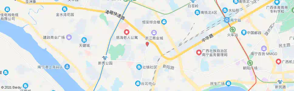 南宁龙腾路中_公交站地图_南宁公交_妙搜公交查询2025