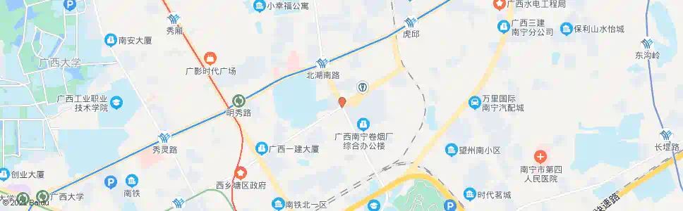 南宁北湖衡阳路口_公交站地图_南宁公交_妙搜公交查询2025