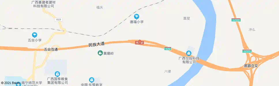 南宁东十滨河路口_公交站地图_南宁公交_妙搜公交查询2025