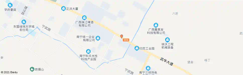南宁武华宝源路口_公交站地图_南宁公交_妙搜公交查询2025
