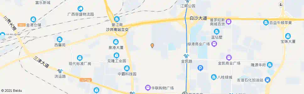 南宁壮锦南站路口_公交站地图_南宁公交_妙搜公交查询2025