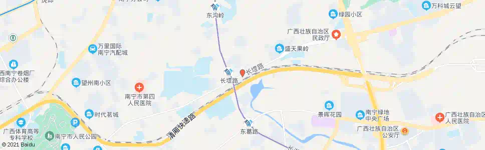 南宁长堽路中_公交站地图_南宁公交_妙搜公交查询2025