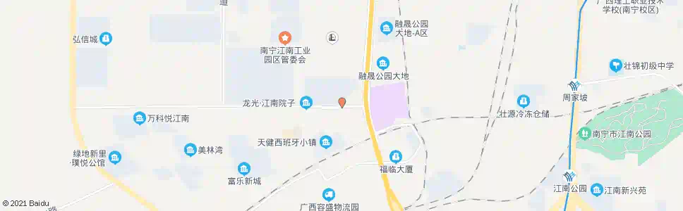 南宁智和沙井路口_公交站地图_南宁公交_妙搜公交查询2025