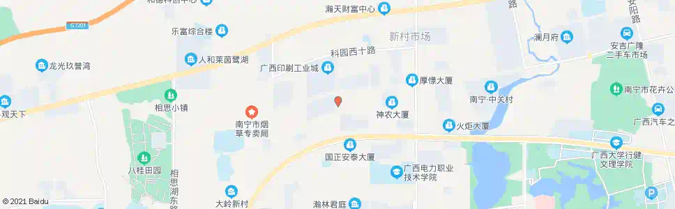 南宁高五西九路口_公交站地图_南宁公交_妙搜公交查询2025
