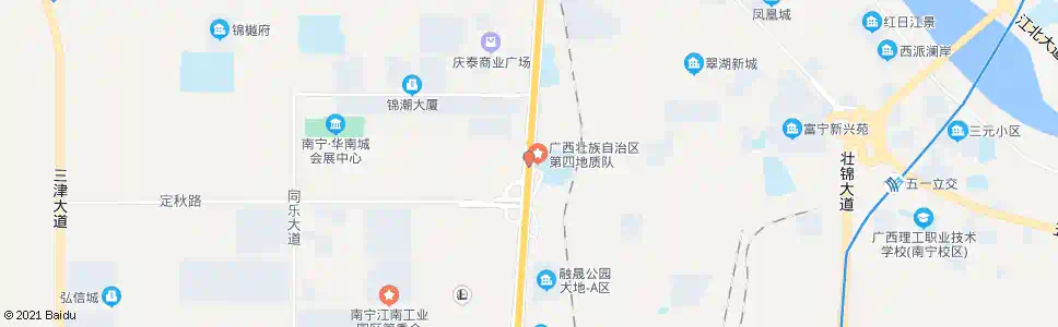 南宁华南城公交站_公交站地图_南宁公交_妙搜公交查询2025