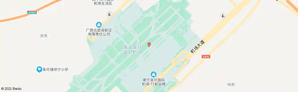 南宁吴圩机场(师部)_公交站地图_南宁公交_妙搜公交查询2025