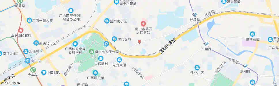 南宁市第四人民医院_公交站地图_南宁公交_妙搜公交查询2025