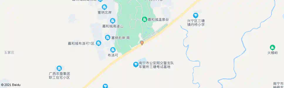南宁昆仑嘉和城路口_公交站地图_南宁公交_妙搜公交查询2025