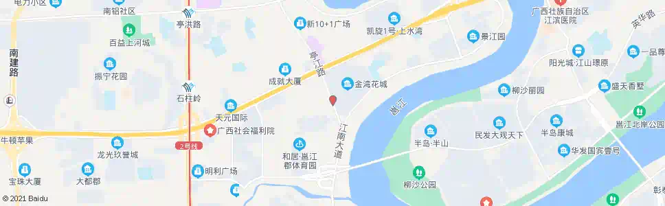 南宁江南污水理厂_公交站地图_南宁公交_妙搜公交查询2025