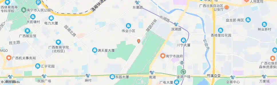 南宁竹塘茶花园路口_公交站地图_南宁公交_妙搜公交查询2025