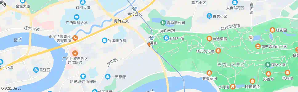 南宁南宁大桥北_公交站地图_南宁公交_妙搜公交查询2025