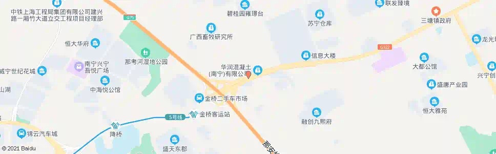 南宁新城福利厂_公交站地图_南宁公交_妙搜公交查询2025