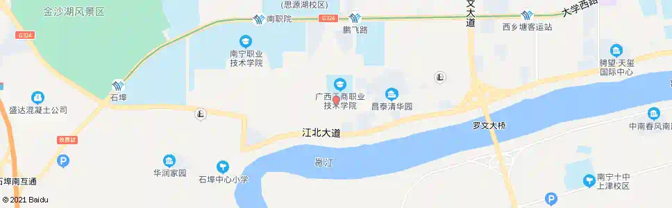南宁石埠派出所_公交站地图_南宁公交_妙搜公交查询2025
