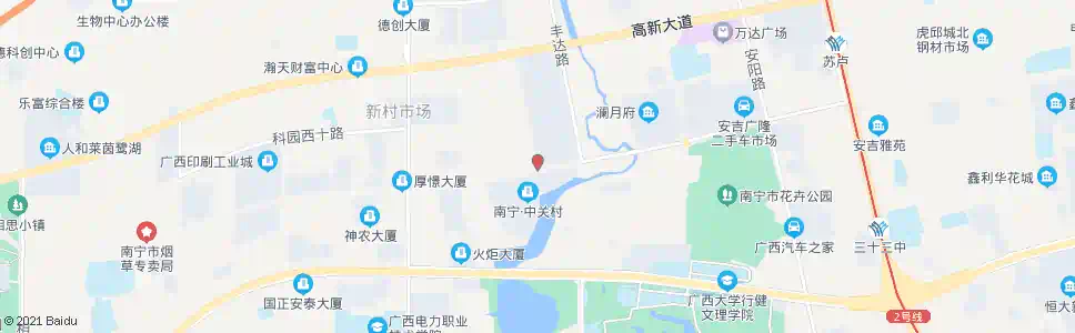 南宁高七科园路口_公交站地图_南宁公交_妙搜公交查询2025