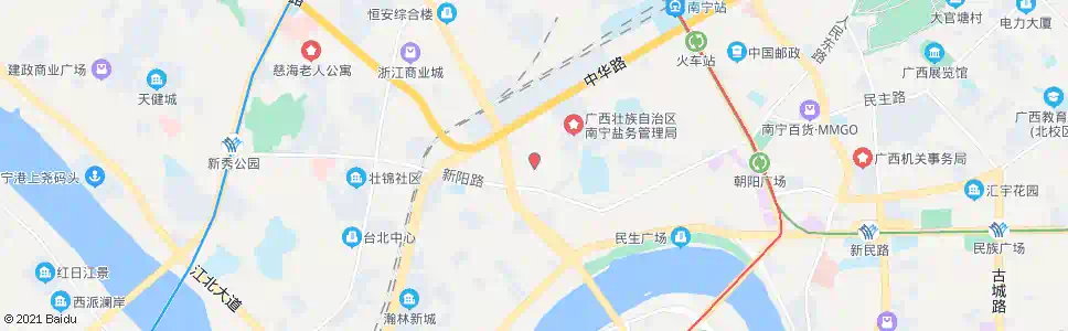 南宁新阳北一里_公交站地图_南宁公交_妙搜公交查询2025
