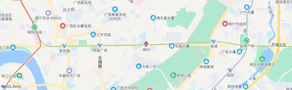 南宁麻村_公交站地图_南宁公交_妙搜公交查询2025