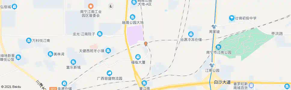 南宁铁道路口_公交站地图_南宁公交_妙搜公交查询2025