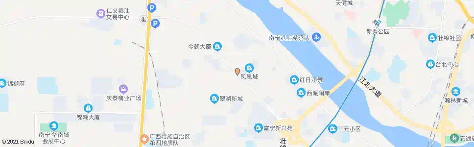 南宁五一富德路口_公交站地图_南宁公交_妙搜公交查询2025