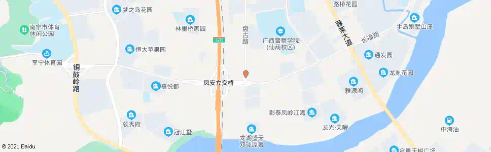 南宁盘古凤岭南路口_公交站地图_南宁公交_妙搜公交查询2025