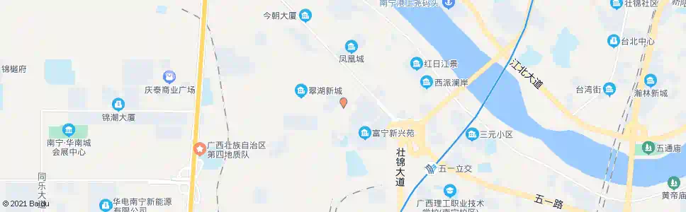 南宁五一站(后门)_公交站地图_南宁公交_妙搜公交查询2025