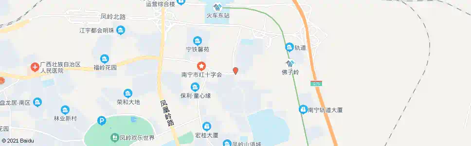 南宁吉祥佛子岭路口_公交站地图_南宁公交_妙搜公交查询2025