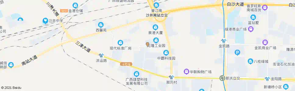 南宁金凯同德路口_公交站地图_南宁公交_妙搜公交查询2025