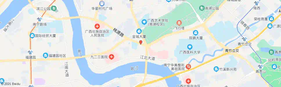 南宁桃源双拥路口_公交站地图_南宁公交_妙搜公交查询2025