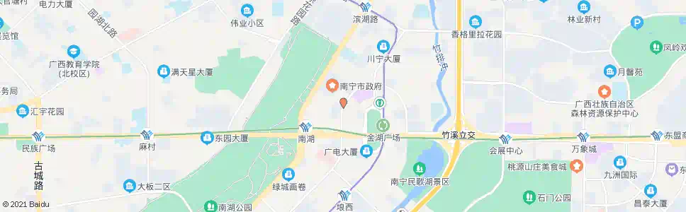 南宁金洲嘉宾路口_公交站地图_南宁公交_妙搜公交查询2025